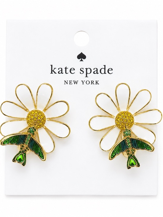 kate spade Jewelry - Kate spade inspired by daisy with hummingbirds